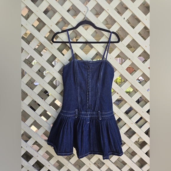 Lioness Honey Denim Corset Mini Dress - Picture 5 of 6